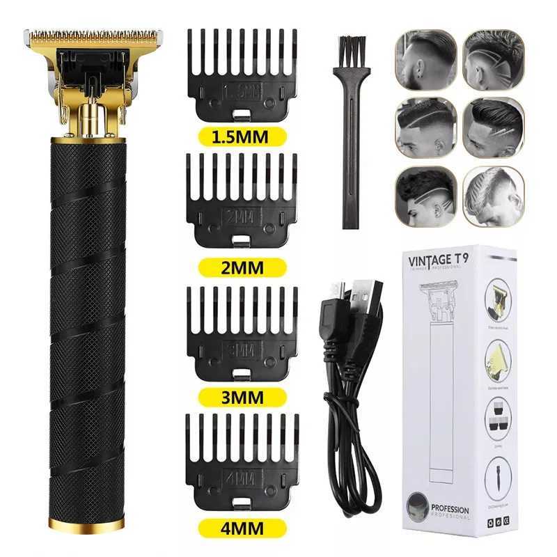 T9 Hair Clipper Beard Shaving Body Hair Trimmer Clippers Electric Hair Cutting Machine Professional Barber Men Trimmer Shaver XJ250624