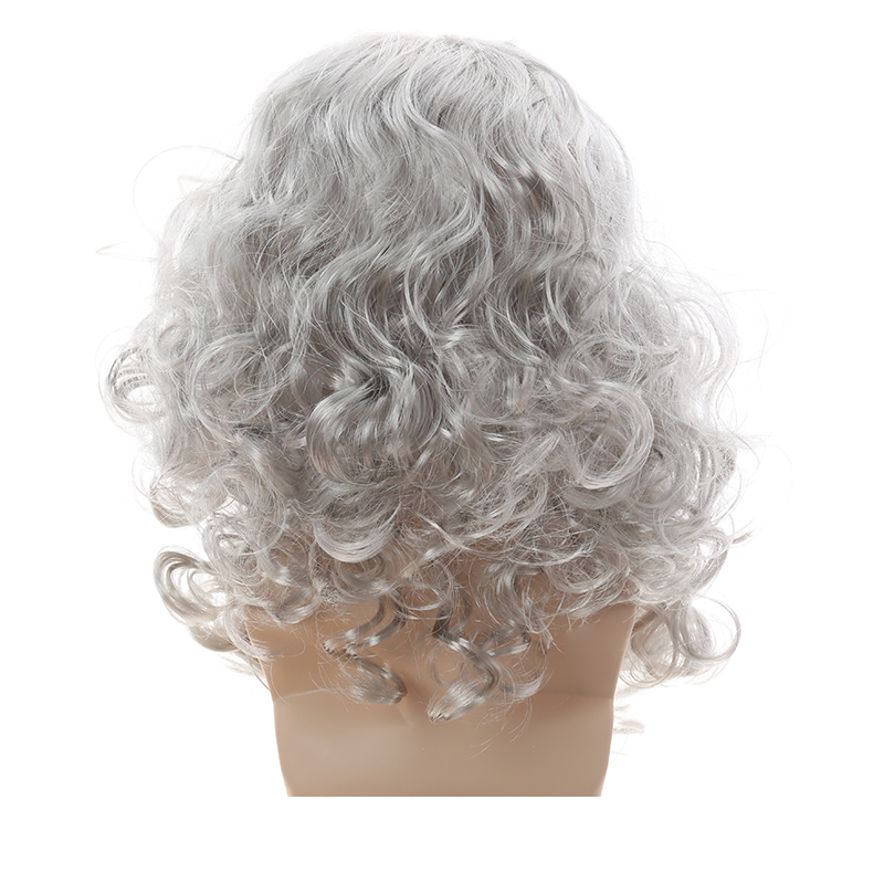 Jesus beard and wig set, wizard wavy and long straight Easter and Halloween cosplay photo props, LARP party comedy supplies, stage show accessories dr