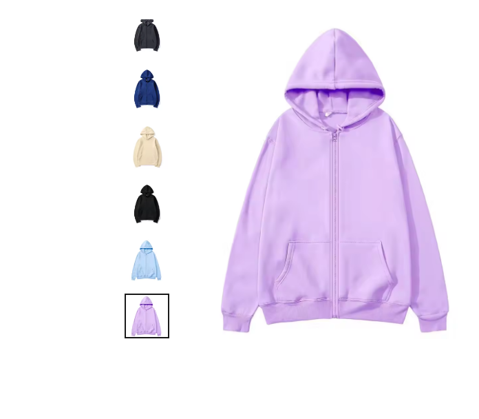 2025 USEBA New Fashion Clothing Men's and Women's Hoodie Sweatshirt zipper Hoodie Long Sleeve Fashion Top Size M-3XL