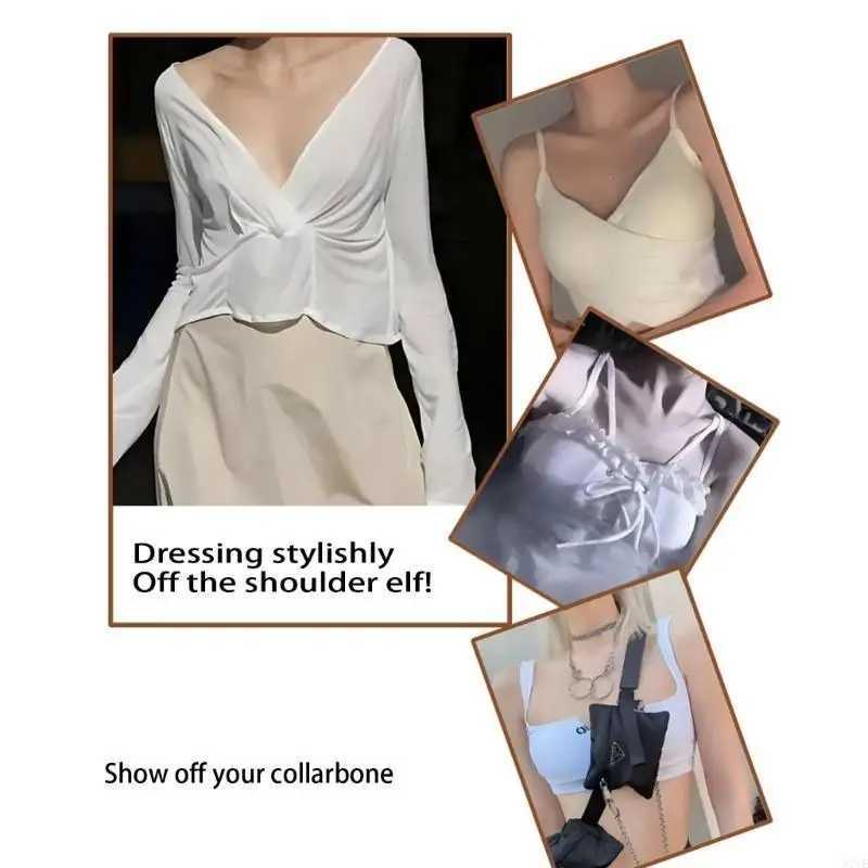 N7YE Adhesive Bra Strapless Silicone Bra Sticky Push Up Bra Nipple Pasties for WomenW250624