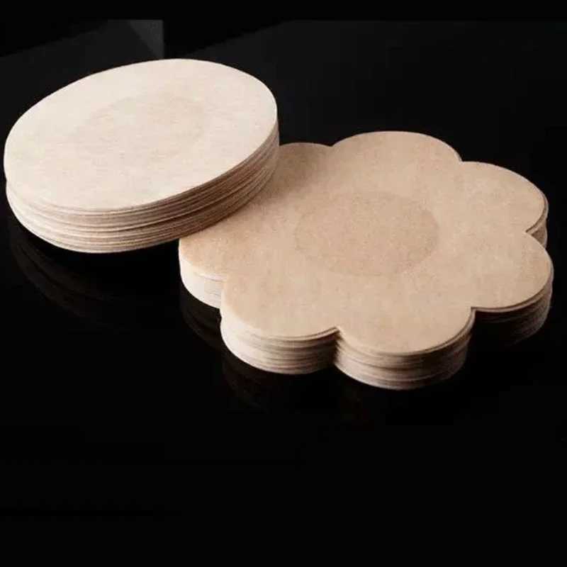 50pcs Soft Nipple Covers Disposable Breast Petals Sexy Stick On Bra Pad Pasties Lingerie For Women Intimates No marks W250624