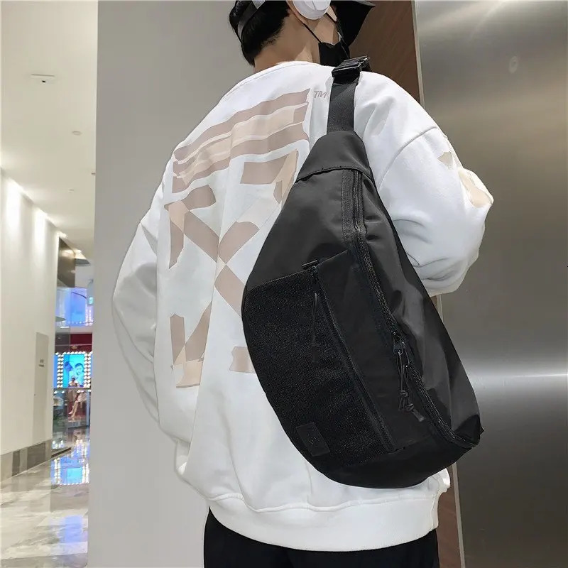 Nylon Waist Belt Bag Fanny pack Unisex Hip-hop Crossbody Chest Bags High Capacity Waist Bag Street Trend Waist pack Phone pack 250623