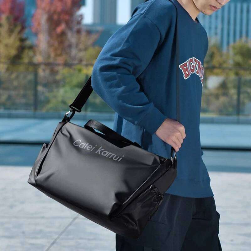 Casual Travel Totes Top-Handle Large Capacity Crossbody Men Handbag Waterproof Duffel Bags Lightweight Lage Bag