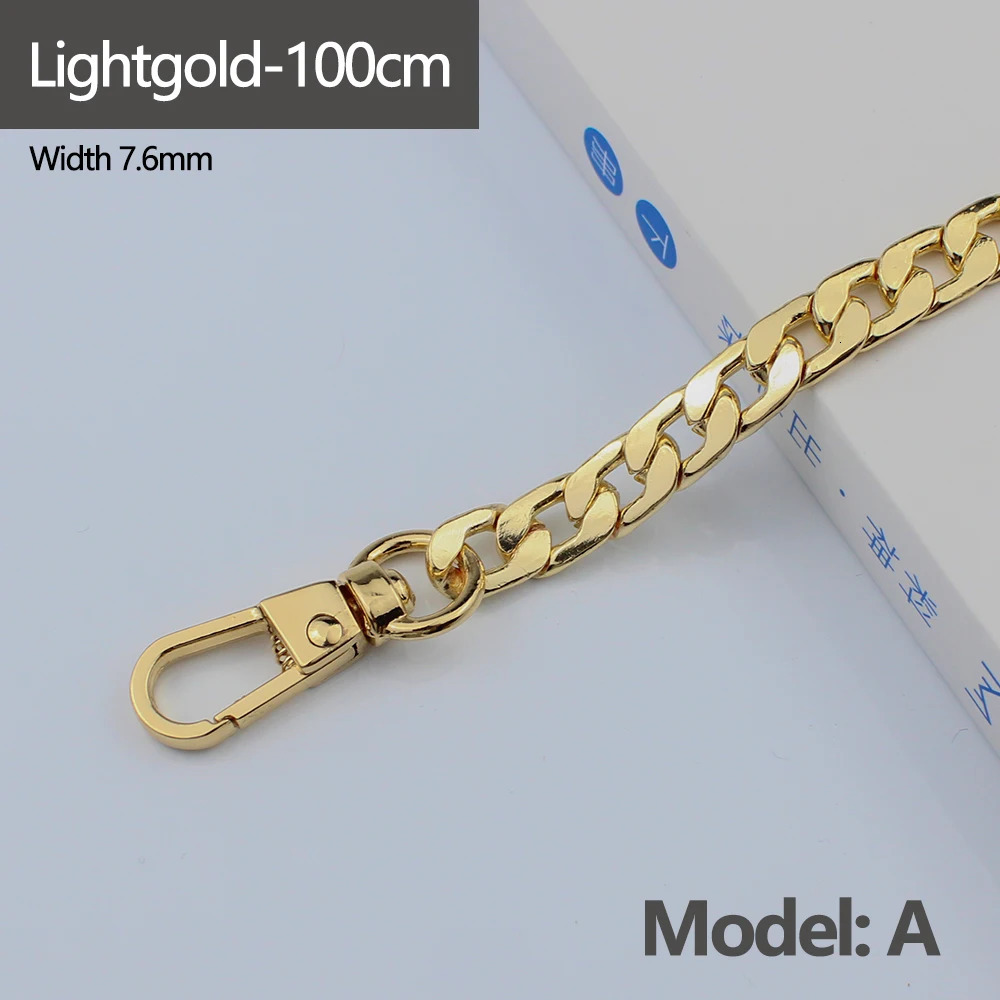 5Pcs 100120CM Replacement Women y Wide Metal Chain Bag Strap Handle Crossbody Shoulder Accessories For Handbags 250624