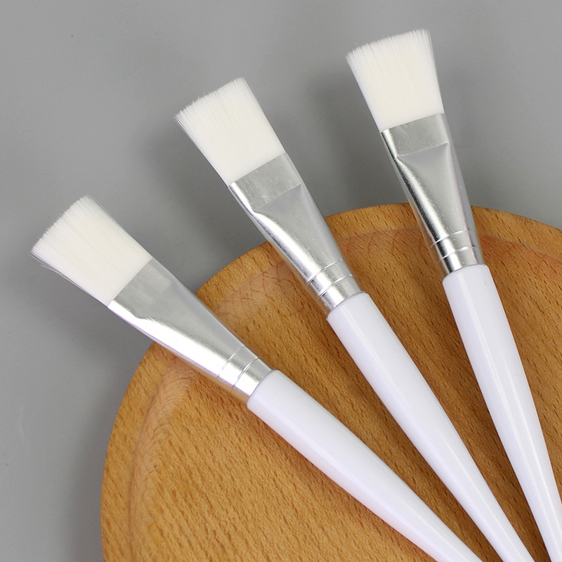 Facial Mask Brush Kit Makeup Brushes Eyes Face Skin Care Masks Applicator Cosmetics Home DIY Facial Eye Mask Use Tools Clear Handle