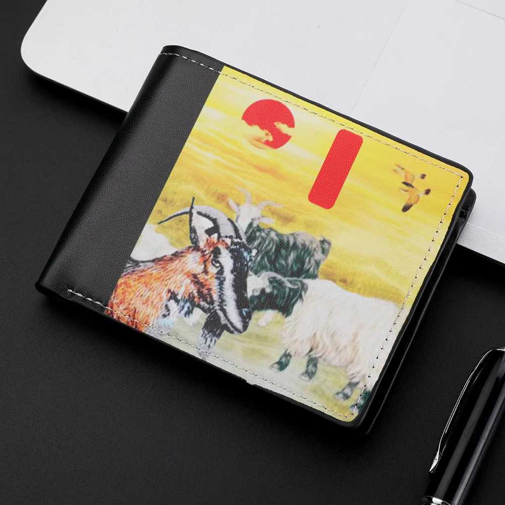 New Mens Pu Leather Wallet High Quality Short Design Card Holder Fi Trendy Wallet For MenXJ250624