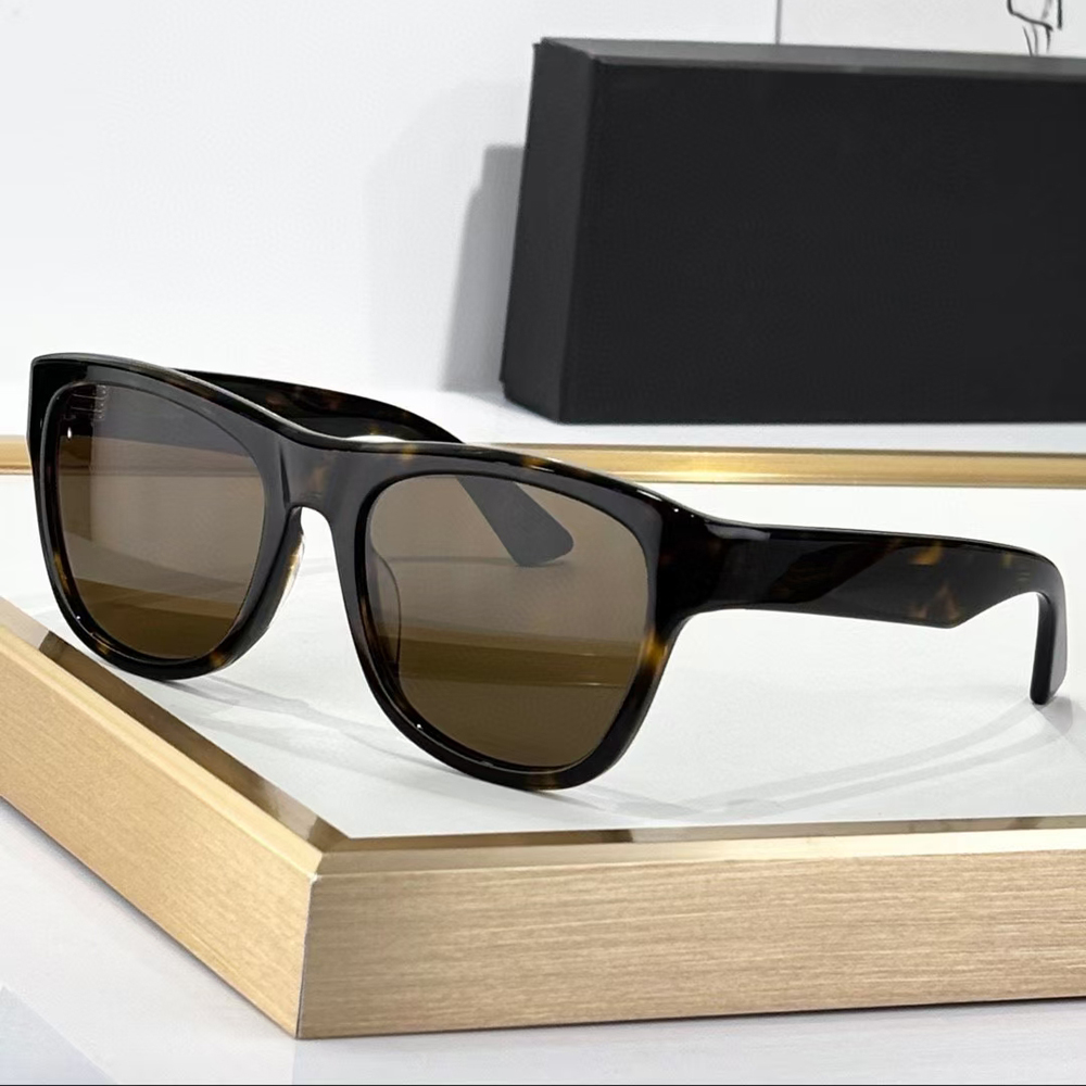 Havana Brown Sunglasses Squared Shape 816 Men Summer Shades Designer Sunglasses UV400 Eyewear Protection