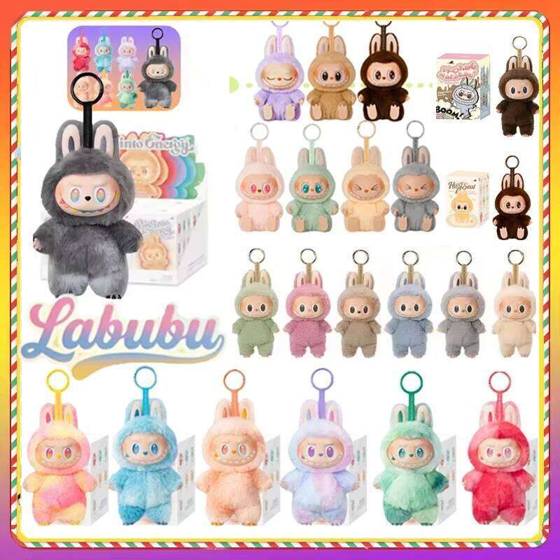2025 for Labubu V3 2 1 Series Vinyl Pendant Blind Box Kawaii Character Face Doll Keychain Decoration Gift