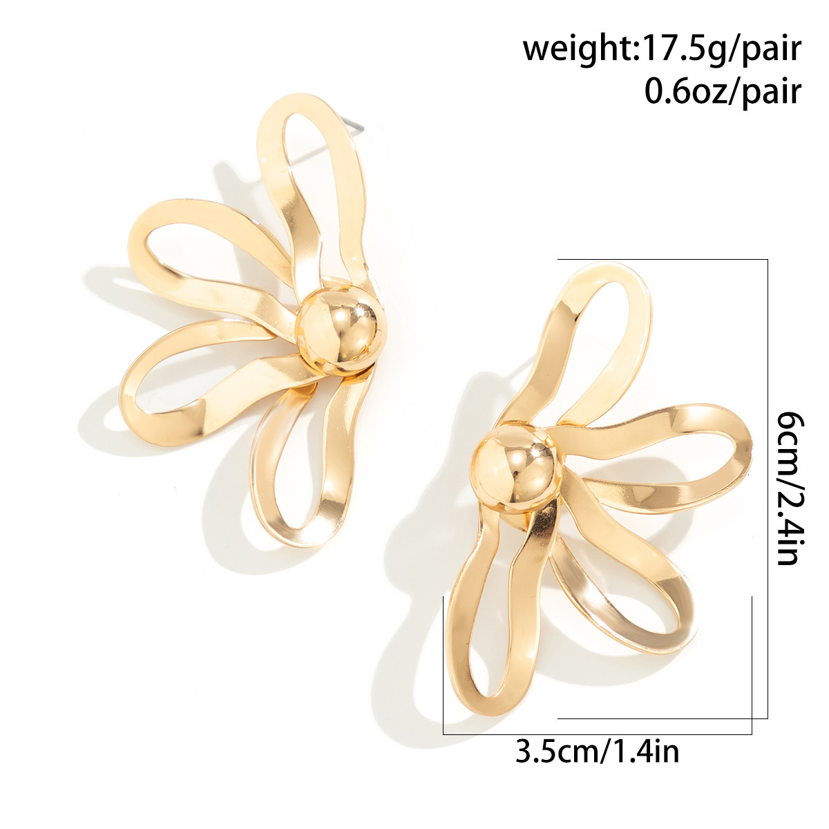 Minimalist Flower Pendant for Women, Unique Sweet Cool Metal Ins Hollow Choker Necklace