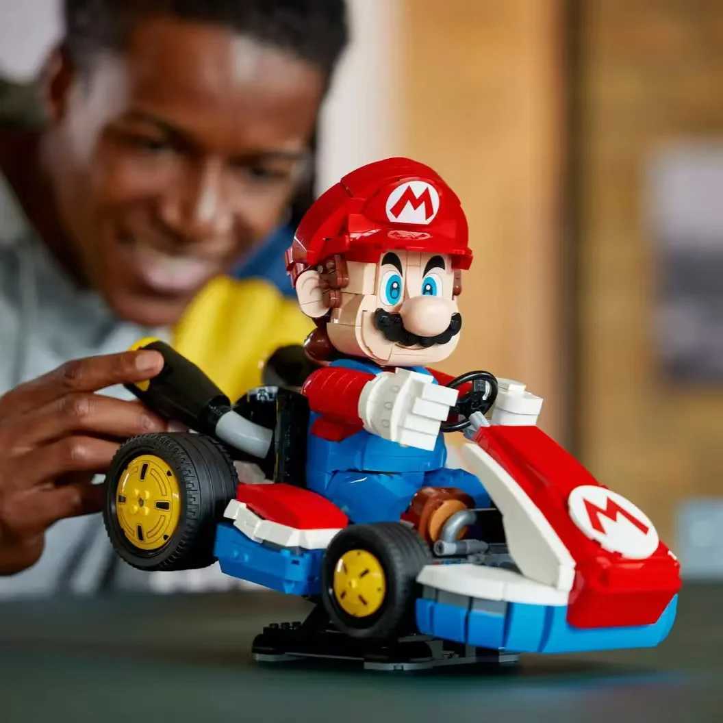 Creative Cartoon 72037 Kart Super Bro Game Assembly Toys 1972 Pieces Racing Toys Christmas Gifts Birthday Gifts R250624