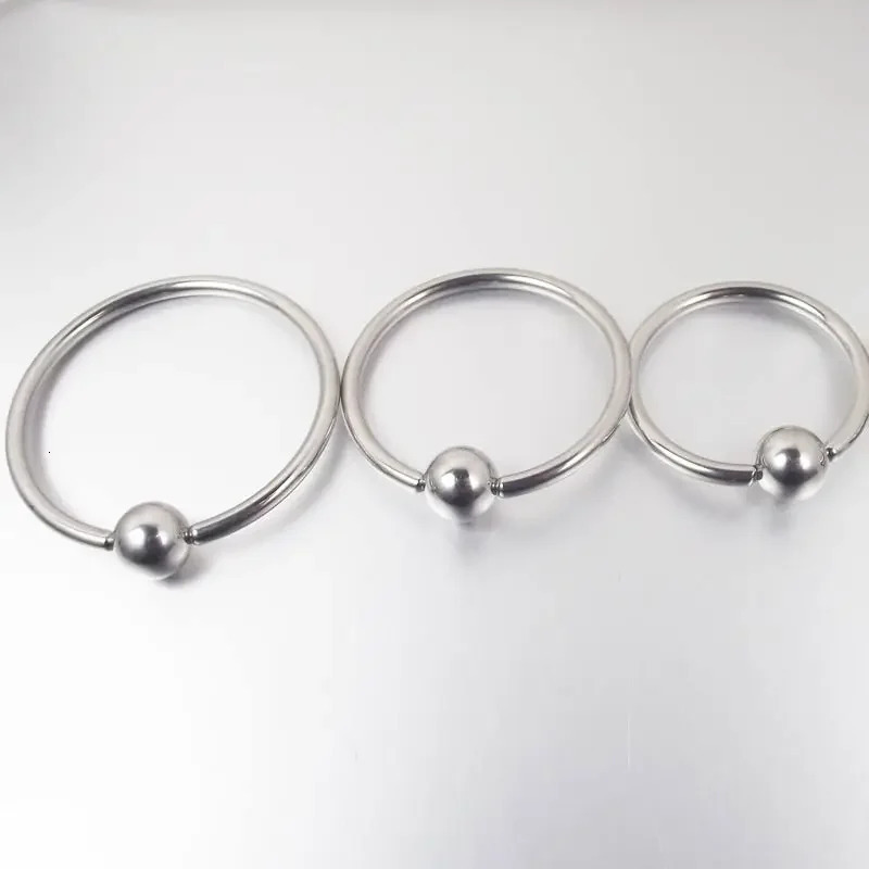 10pcsSet Steel Large Size Captive Beads Lip Rings BCR Nipple Eyebrow Tragus Ear Hoop Earrings Piercing Body Jewelry 250613