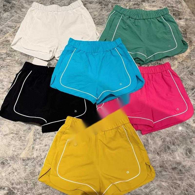 2025--New Women Yoga Outfits Short Running Shorts With Zipper Pocket Gym Ladies Casual Sportswear For Girls Exercise Fitness Colorful Solid Shorts