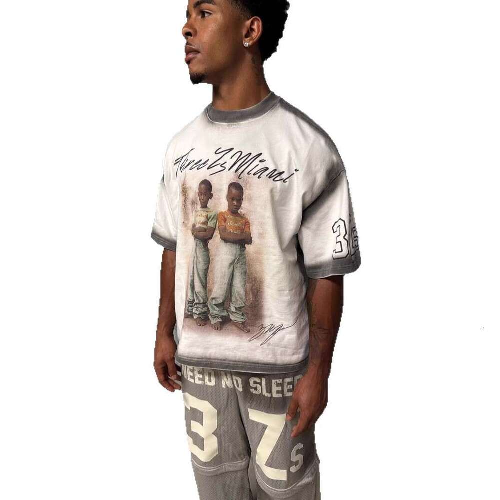 2025 New Indian Kids Printed Loose Casual Versatile Short Sleeve