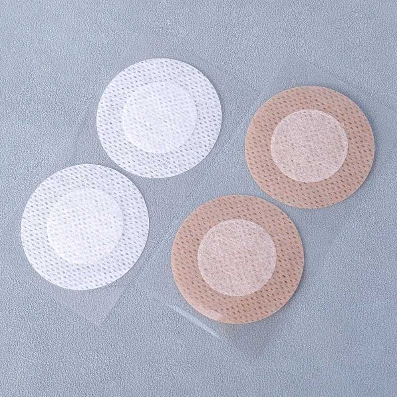 2-60PCS Mens Round Nipple Cover Self-Adhesive Disposable Breast Pasties Stickers Invisible Nipples Patch Chest Paste AccessoriesW250624