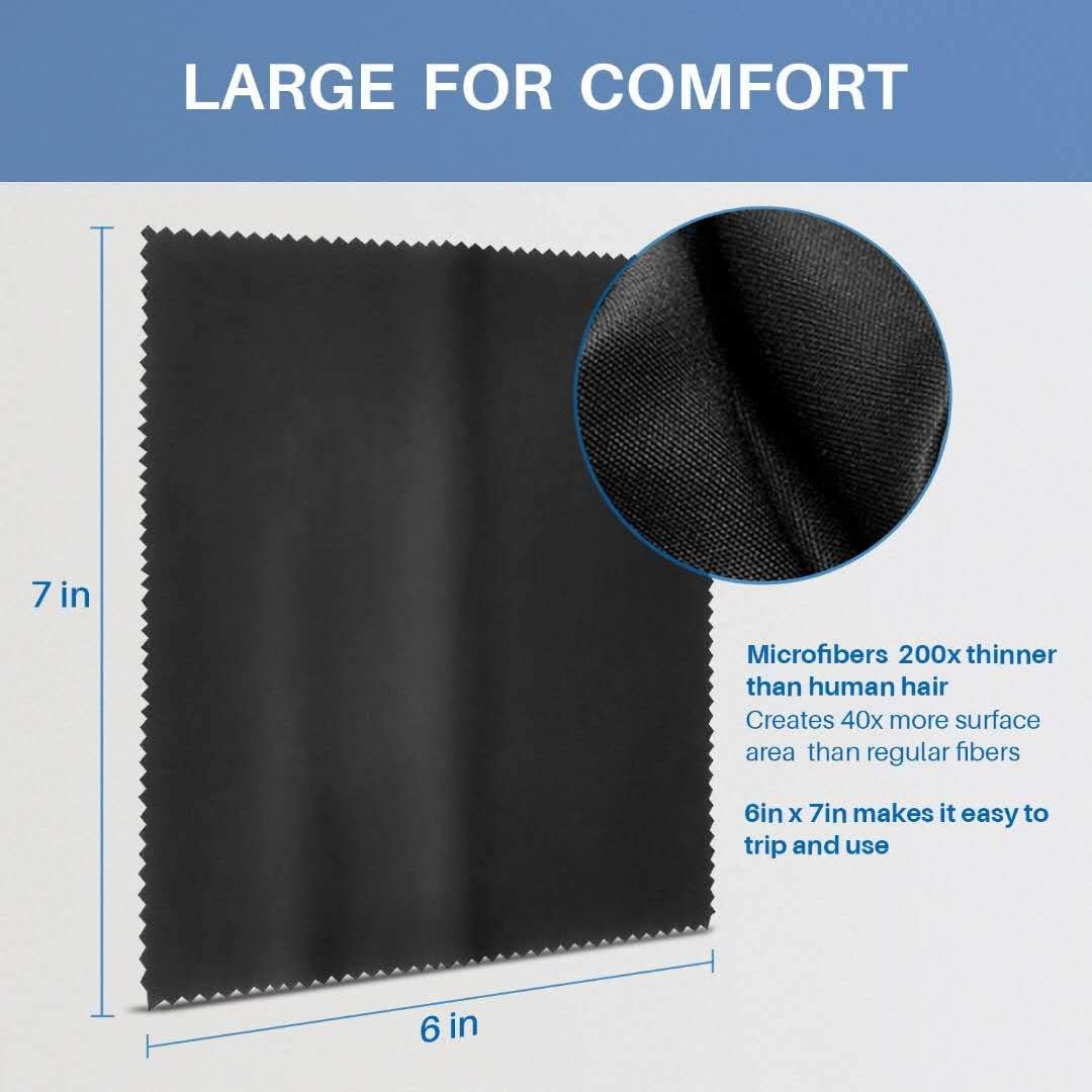 Hot Sale Premium Microfiber Eye Glasses Cleaning Cloth Multi-Color in Stock Sizes Available for Optimal Eyeglasses Care