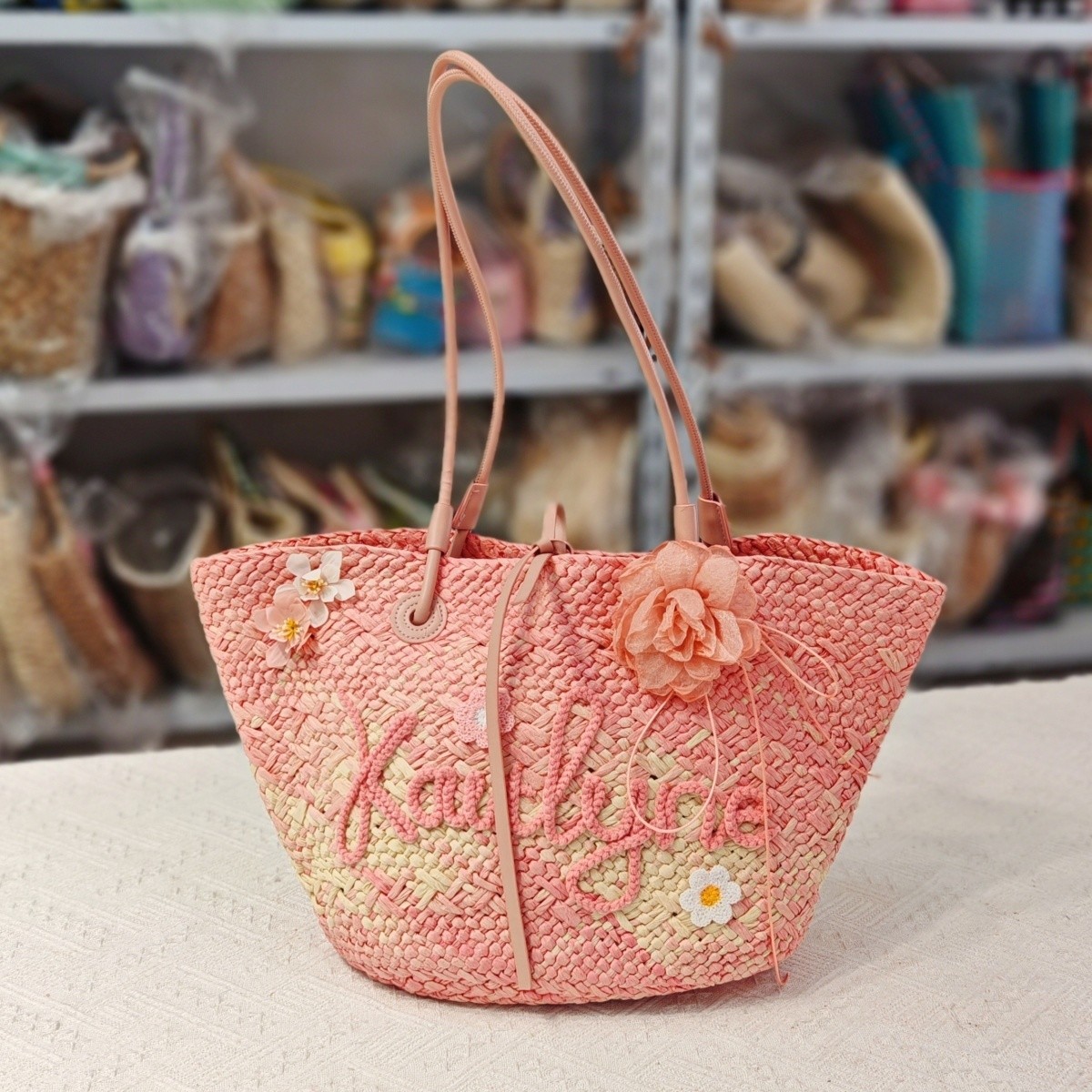Free Shipping Straw Knitted Purses and Handbags Women Shoulder Bags Straw Woven Side Bag for Ladies Woman Handbag Beach Bag10
