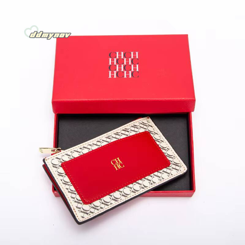 Multicolour Multi Fashion Classic Style 2024 Unisex Wallet PC Material Business Office Commuter Portable Card Case ddmynov