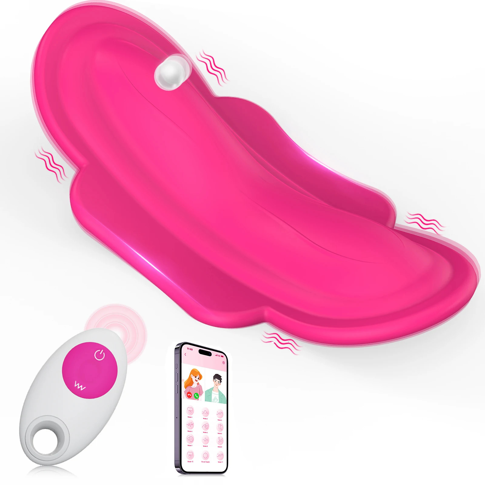 Clitoral Mini Egg Bullet Vibrator Wearable Panty APP Remote Control Vibrators G Spot Dildo Vagina Stimulator Sex toys for Women 250624
