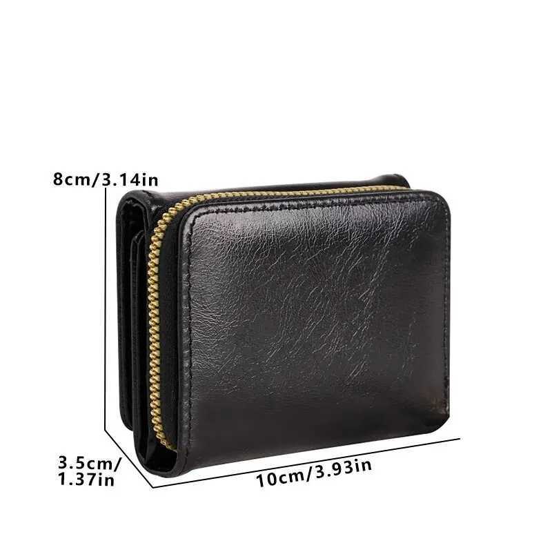 1pc Ladies Short Wallet Lightweight Suitable For Work Business ID Card For Christmas Gift For Young Girl XJ250624