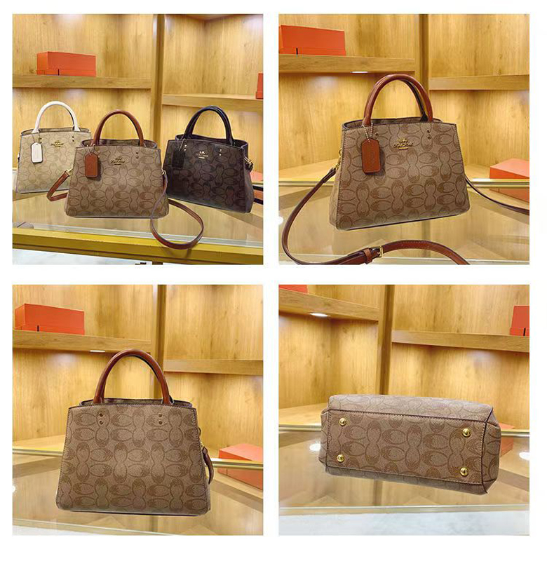 Vintage style brown luxurys designer bag fashion women female shoulder handbags leather grace tote bags large capacity shopping Handbag ladies purse b