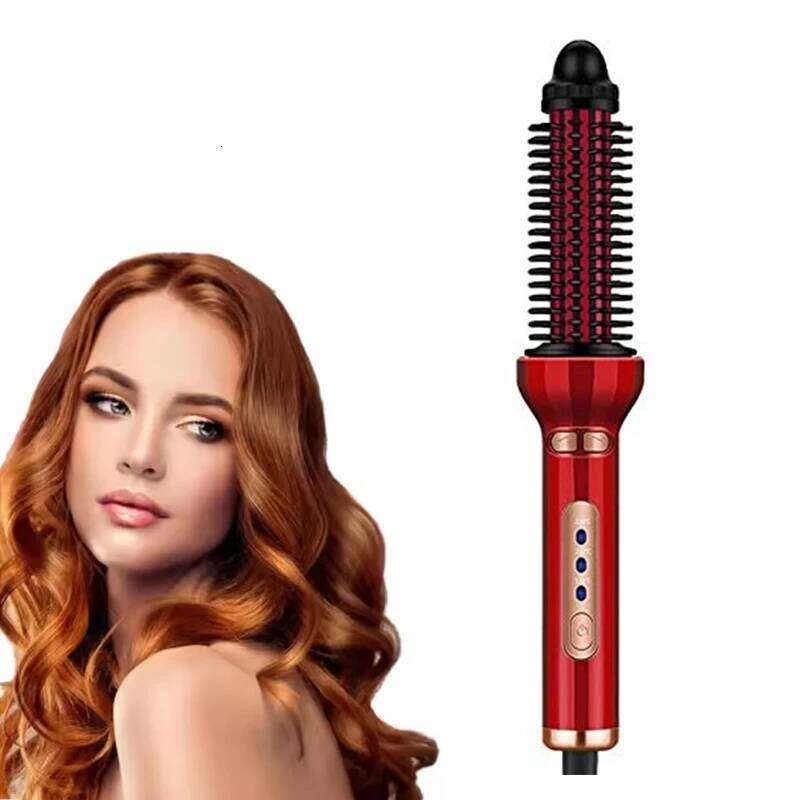Professional rotation automatic wave Heated Hair Curler 2 in 1 hair straightener and curler