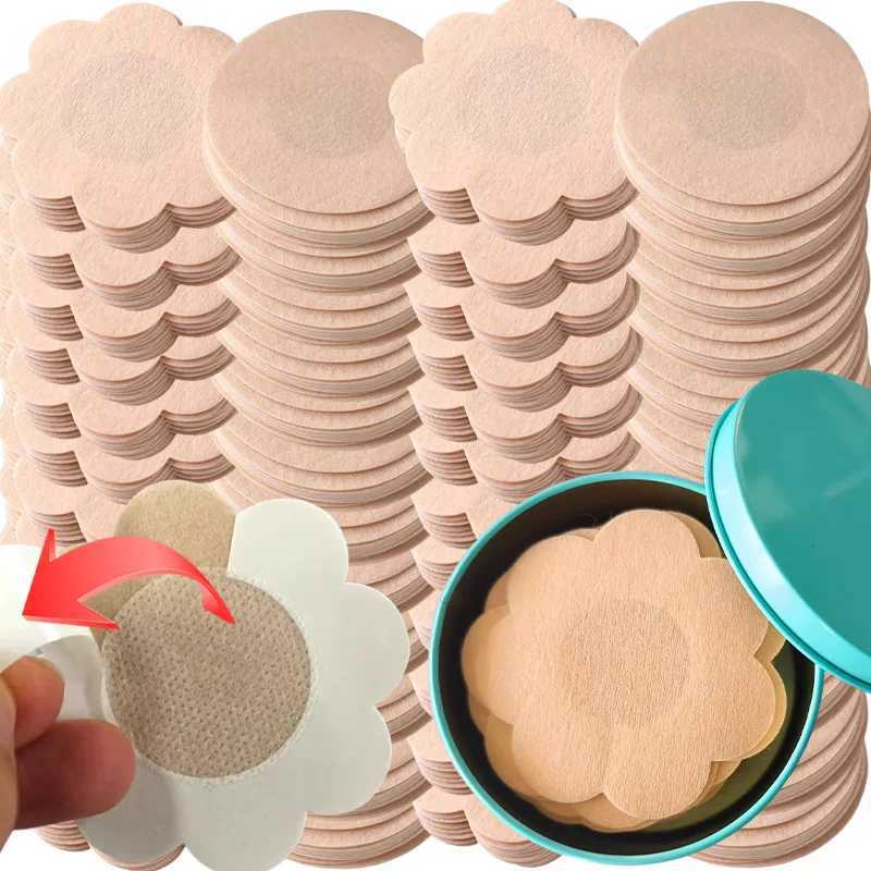 Disposable Round Shape Breast Patch Seamless Nipple Cover Stickers Breathable Self-adhesive New Summer Women Intimates W250624