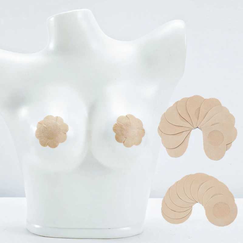 20pcs Womens Invisible Breast Lift Tape Overlays on Nipple Chest Accessories Stickers Adhesive Sticky Reusable Invisible BrasW250624
