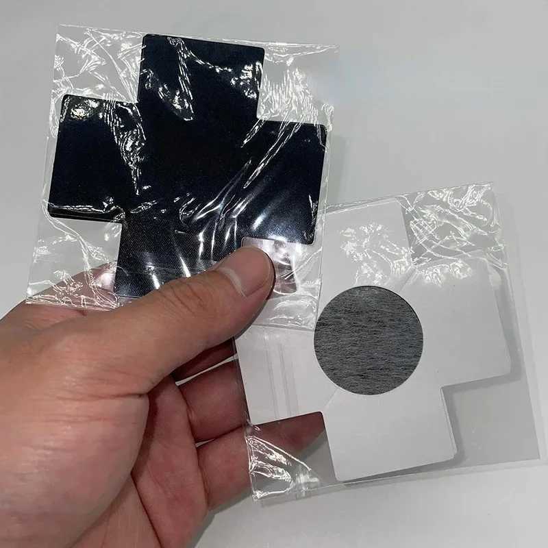 30 Pairs/60Pcs Hot Sexy Experience Cross/X Shape Disposable Self-Adhesive Disposable Satin Nipple Cover Breast Pasties Stickers W250624