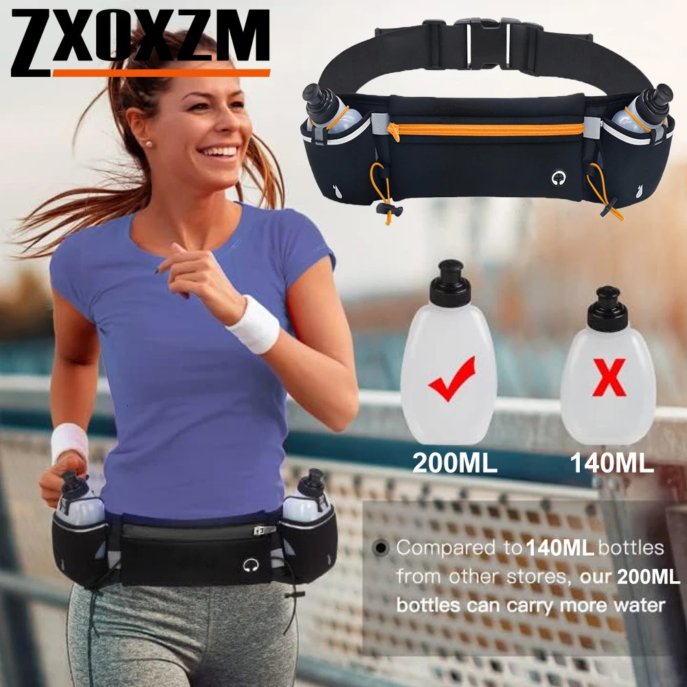 Outdoor Sports Waist Pack Waterproof Belt Bag with Adjustable Strap Large Capacity for Phone/Keys Perfect for Hiking Cycling 250624