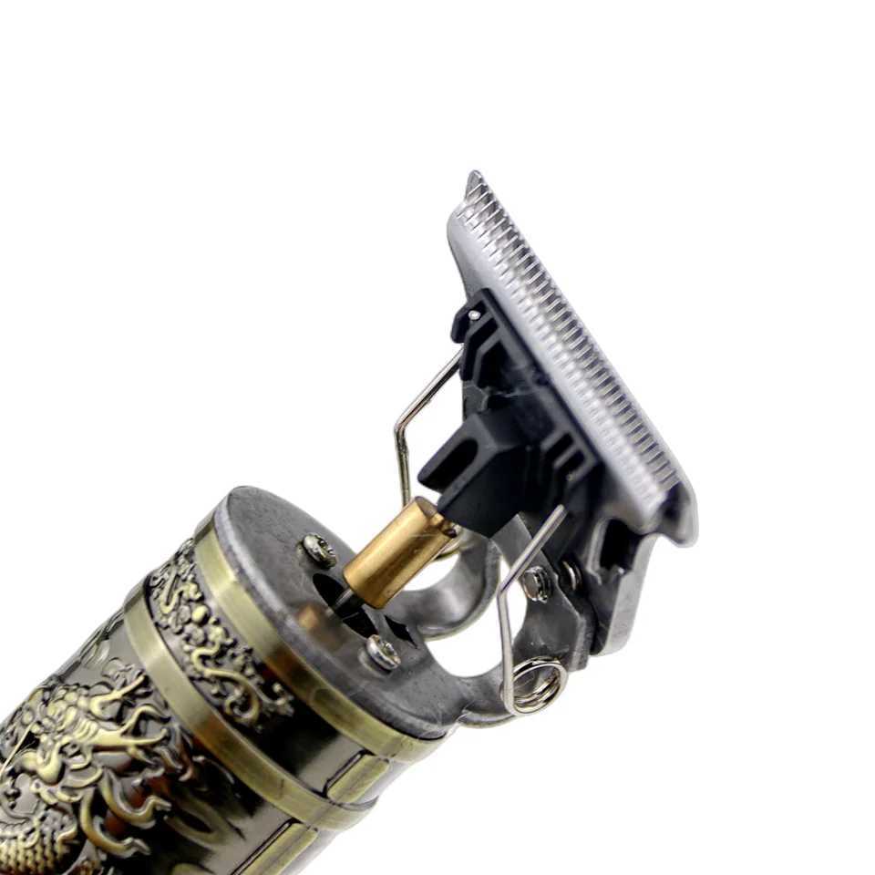 T9 Hair Trimmer Large Capacity Battery Power Display Clipper Hair Cutting Machine Intelligent Fork Mens Shaving Machine Barber Clip XJ250624