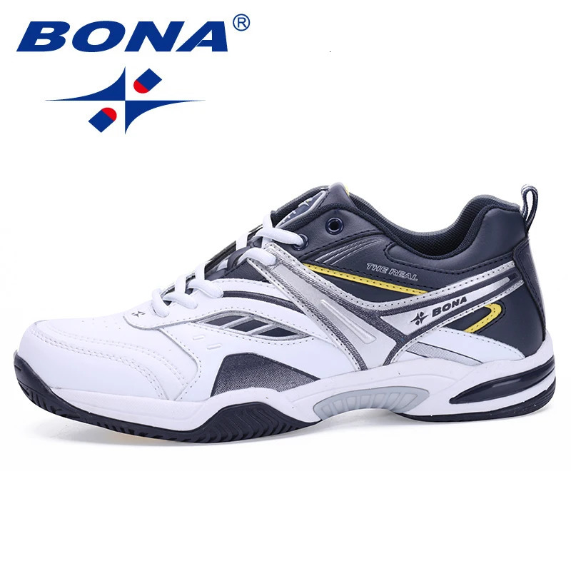 BONA Classics Style Men Tennis Shoes Lace Up Sport Top Quality Comfortable Male Sneakers 250624