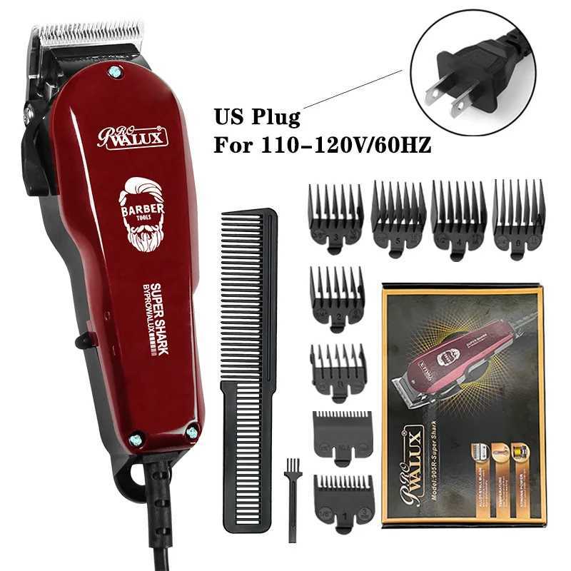 Adjustable Professional Corded Hair Clipper Hair Trimmer For Men 10W Electric Powerful Barber Shop Haircut Machine Tapering XJ250624