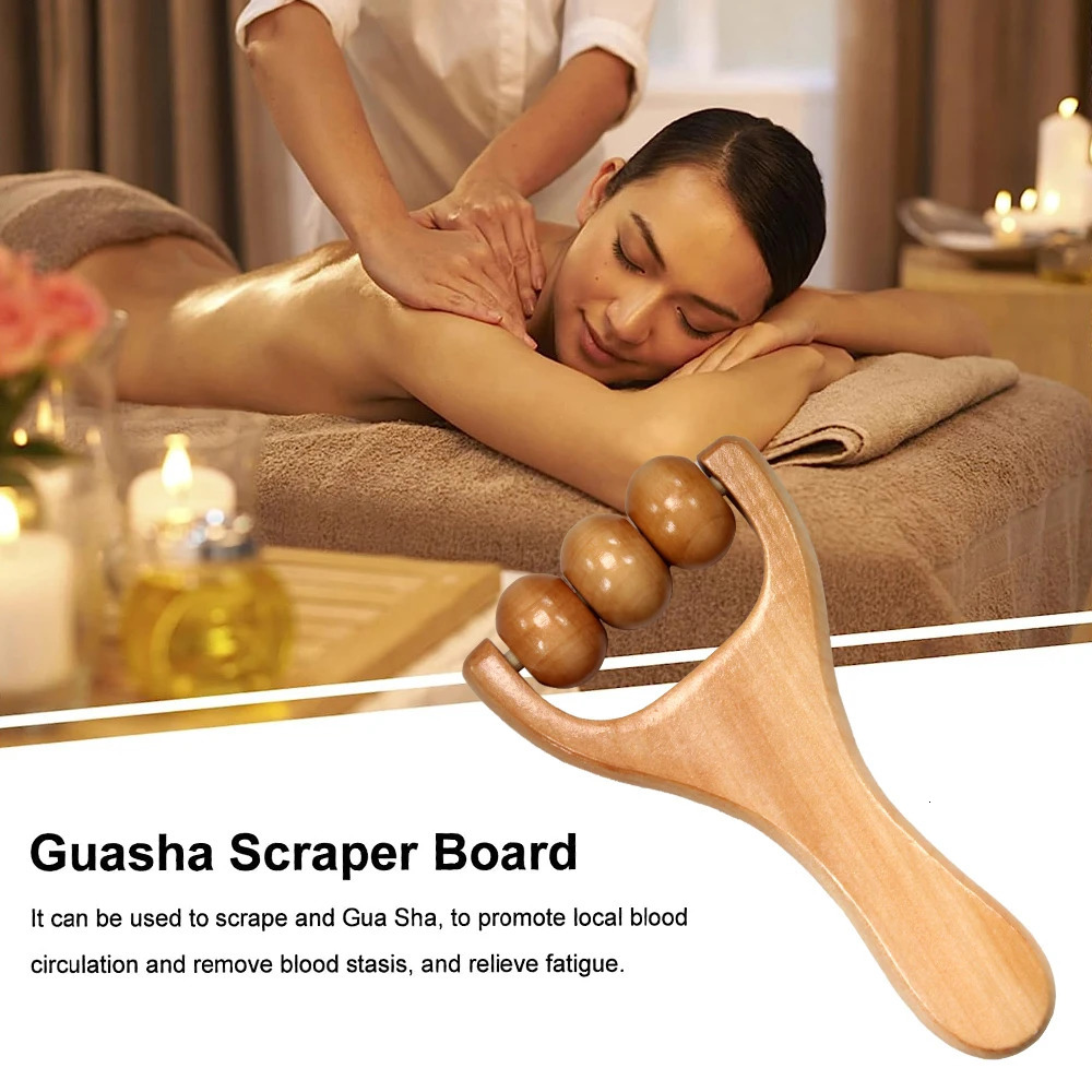 1 PCS Wooden Massage Roller Instantly Self Massage Waist Thigh Legs Hands Full Body Roller Tool Massager DIY Maderotherapy 250619
