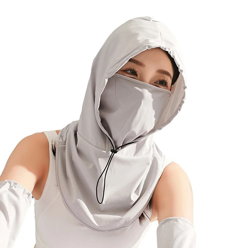 Cooling UV Protection Hood Breathable Full Head Mask Face Cover For Men Women Cycling Motorcycle Fishing 250624