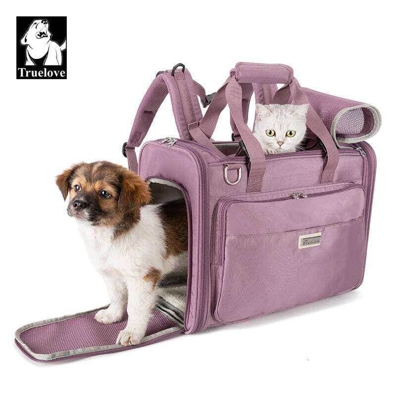 Truelove Outdoor Hiking Hands Free Breathable Portable Adjustable Puppy Dog Cat Pet Carrier Bag Travel Backpack