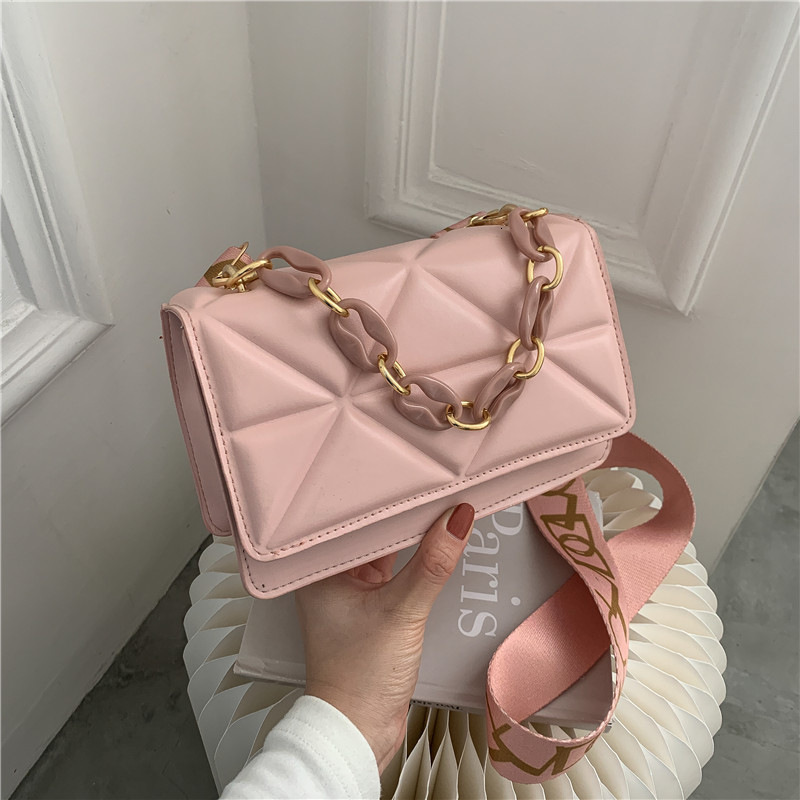 Top brand high-quality new free designer bag cross-border new grid chain Korean version simple luxury high-end single shoulder crossbody bag new free 