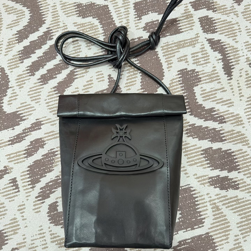 Free shipping designer bag 2025 Spring Summer New Casual Versatile Simple Dark Planet Phone Bag Shoulder Bag Crossbody Bag Small Personality Trend