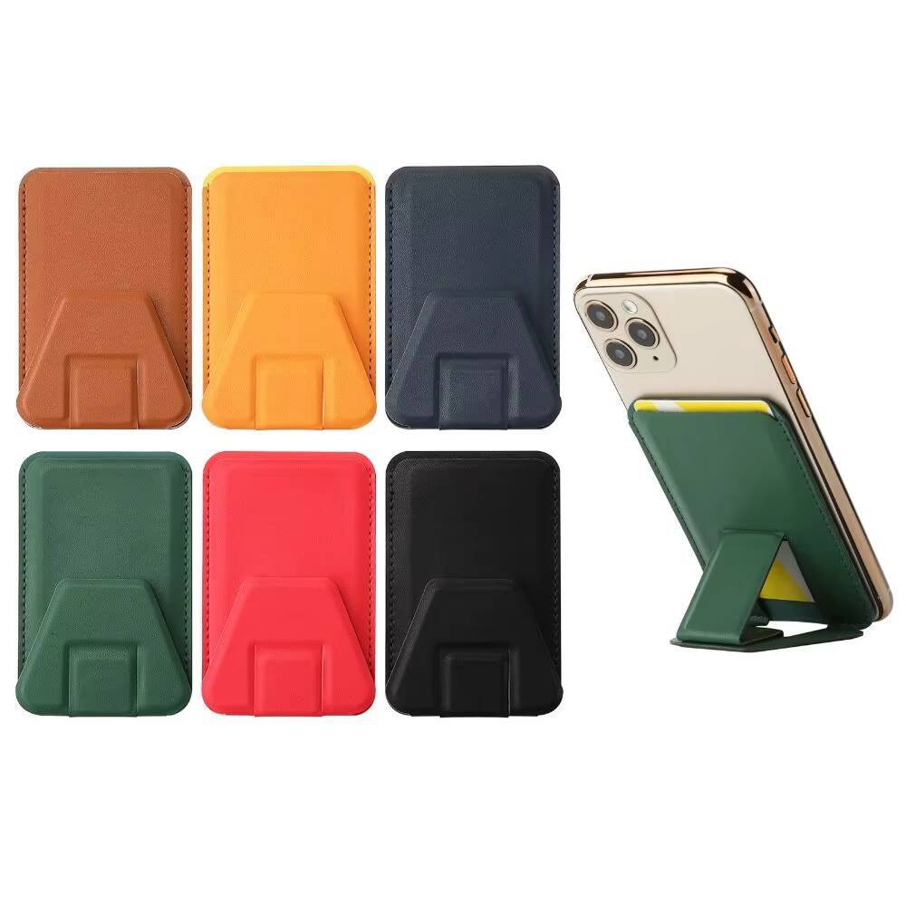 Mag Safe Wallet with Stand Phone Card Holder Leather Cover Case Magnetic For iPhone 13 12 Pro Max Magsafe Back With Kickstand ddmynov