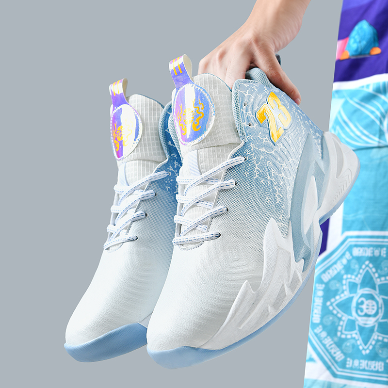 902-Men's and Women's Basketball Shoes Breathable Anti-Slip Outdoor Shoes New Basketball Shoes Unisex Combat Boots Indoor and outdoor traini