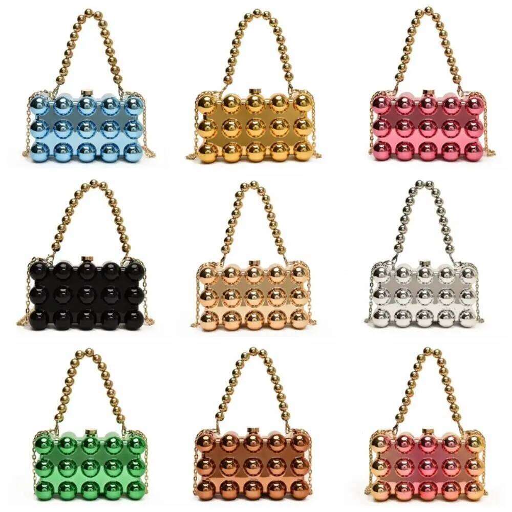 Luxury Designer bags 2025 Detachable Strap Crossbody Leisure Bubble Clutch Purse Square Multifunctional Shopping Bag