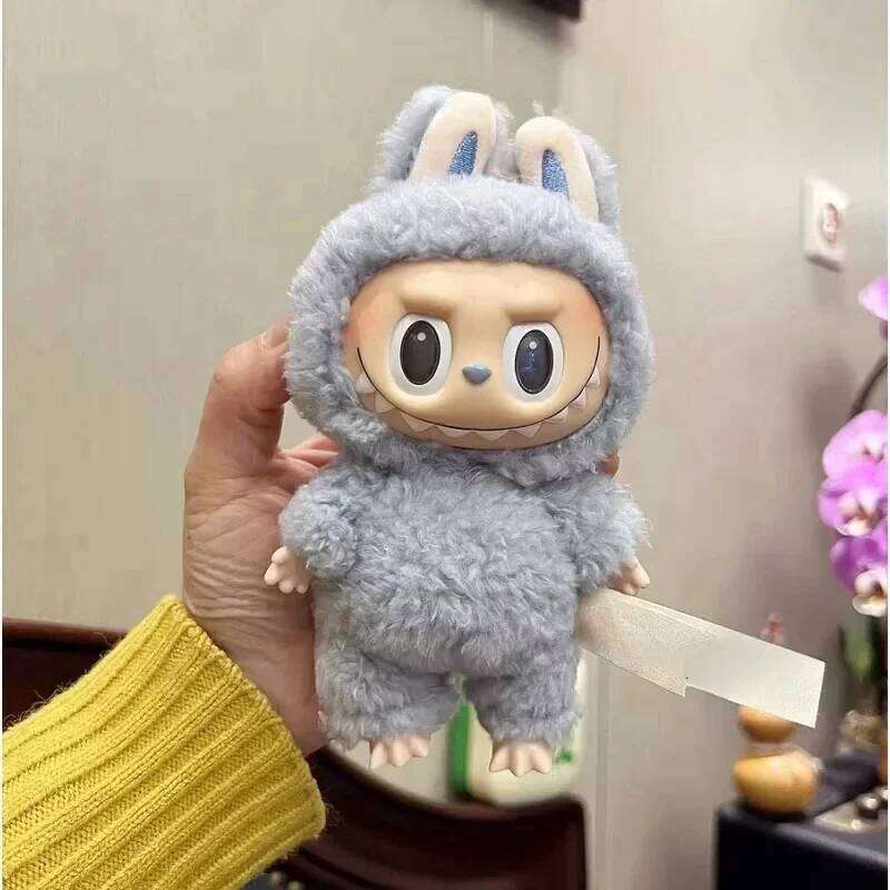 Labubu High-Quality Replica Cute Monster Toy Cardiac arone Kawaii Figure Model Bag Keychain Decor Gifts for Collectors