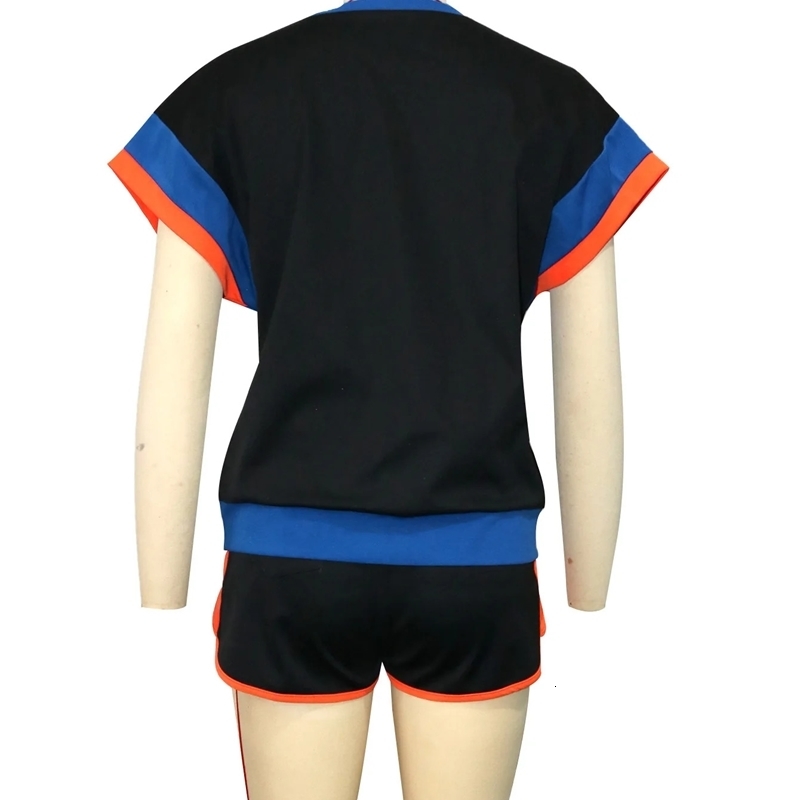 CasualsuitWomens Fashionable Versatile LooseFit Short Sleeve 2Piece Set Summer Arrival Multicolor Options 250609