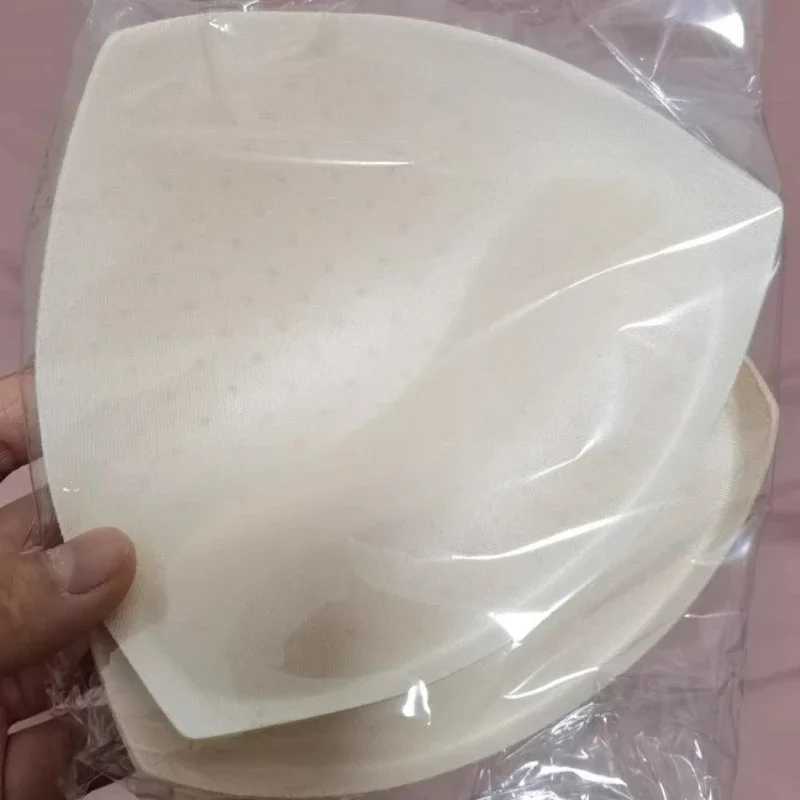 2Pcs Bikini Bra Pads Triangle Cups Chest Push Up Insert Foam Pads For Swimsuit Padding Accessories Removeable Enhancer Bra Pads W250624