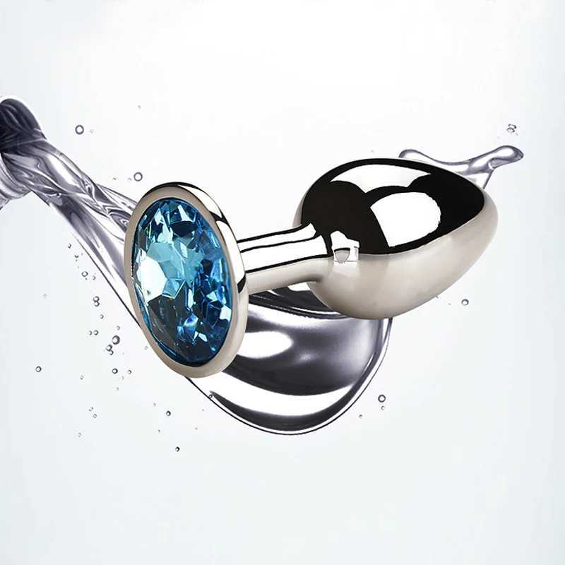 Sex Shop 3 Sizes Sexy Metal Anal Plug Dilator Bdsm Ass Tail Prostate Massager Erotic Games Goods For Adults Exotic Accessories W250624