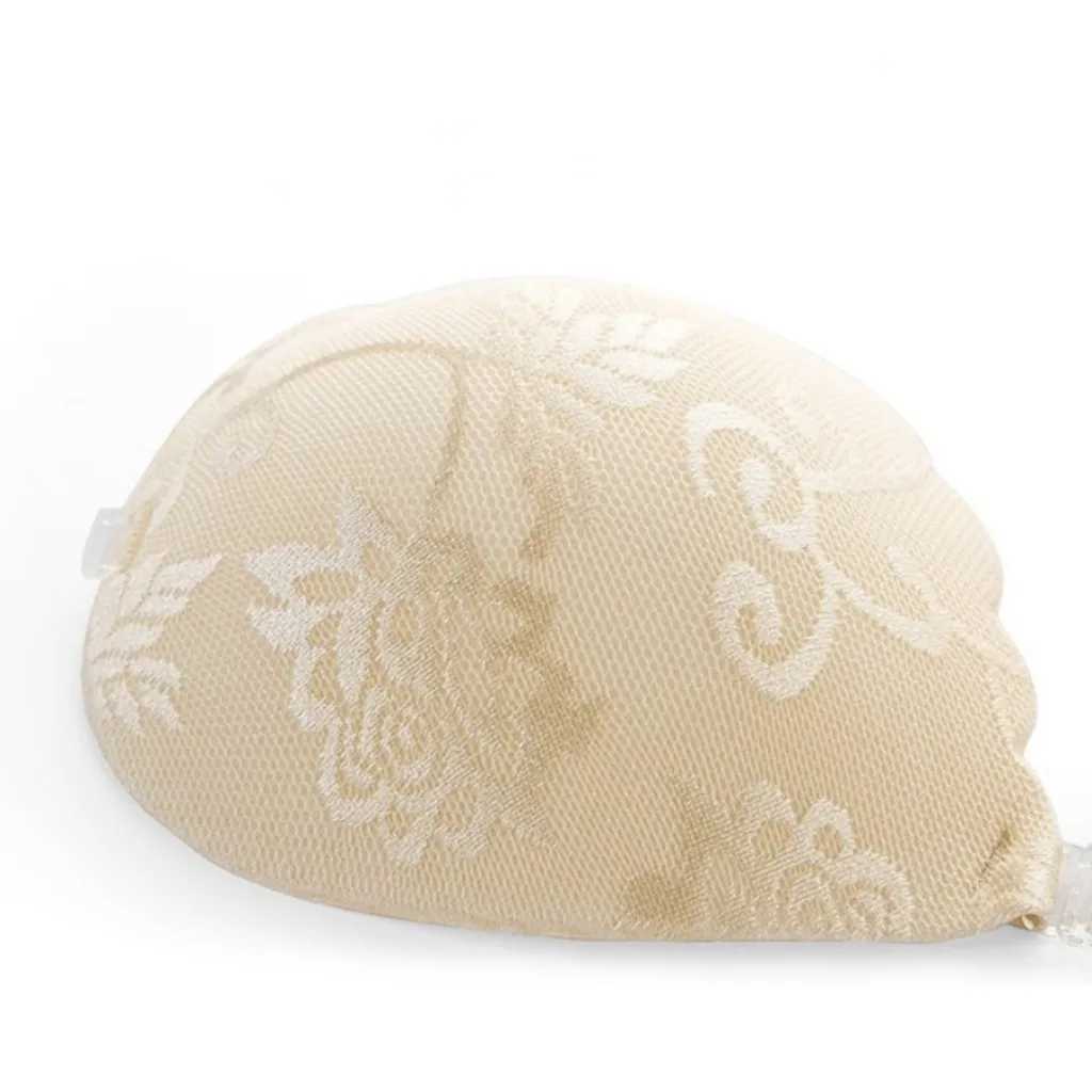 Women Nipple Tape Embroidered Jacquard Chest Patch Reusable Nipple Cover Push Up Sticke-on Bra W250624