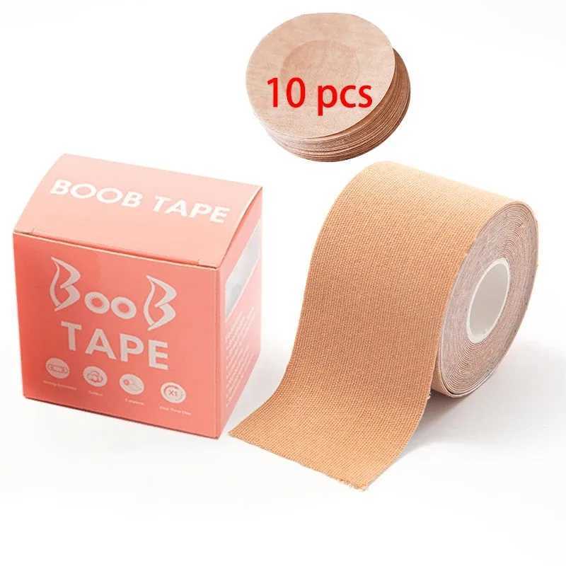 1 Set Boob Tape Bras Women Adhesive Invisible Bra Nipple Pasties Covers Breast Lift Tape Push Up Bralette Strapless Pad Sticker W250624