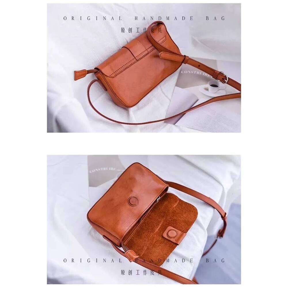 Weekend Outdoor Daily Light Natural Genuine Women Shoulder Fashion Designer Cow Leather Ladies Crossbody Bag