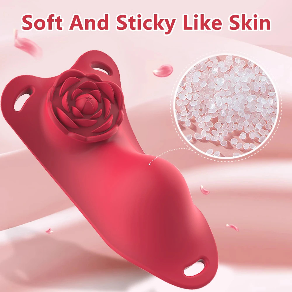 Wearable Panty Rose Vibrator Clitoral Stimulator G Spot Butterfly Vibrating Adult Mastrubator Sex Toys Games for Women Couples 250624