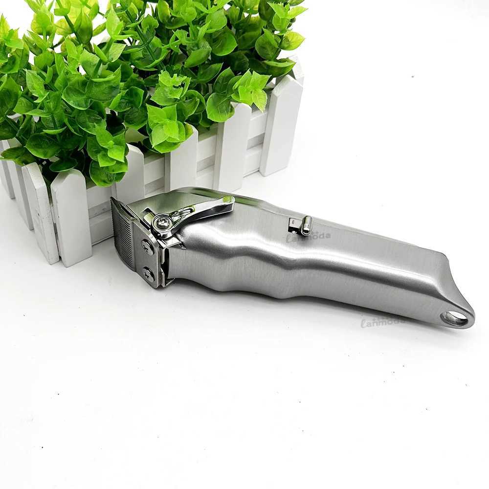 All Metal Hair Trimmer Machine Beard Clipper Electric Shaver for Men High Power Professional Cutter For Hairdresser Barber Shop XJ250624