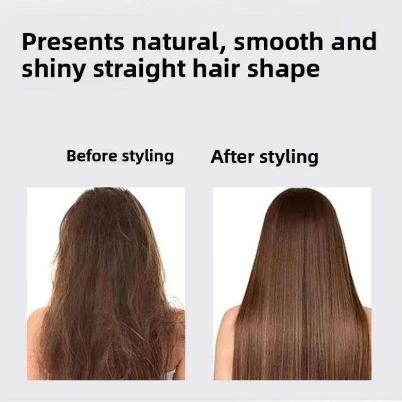 2 in 1 High-Speed Airflow Hair Dryer Straightener Wet Dry Styler Flat LCD Display HT 01 Negative Ion Iron Long-Lasting